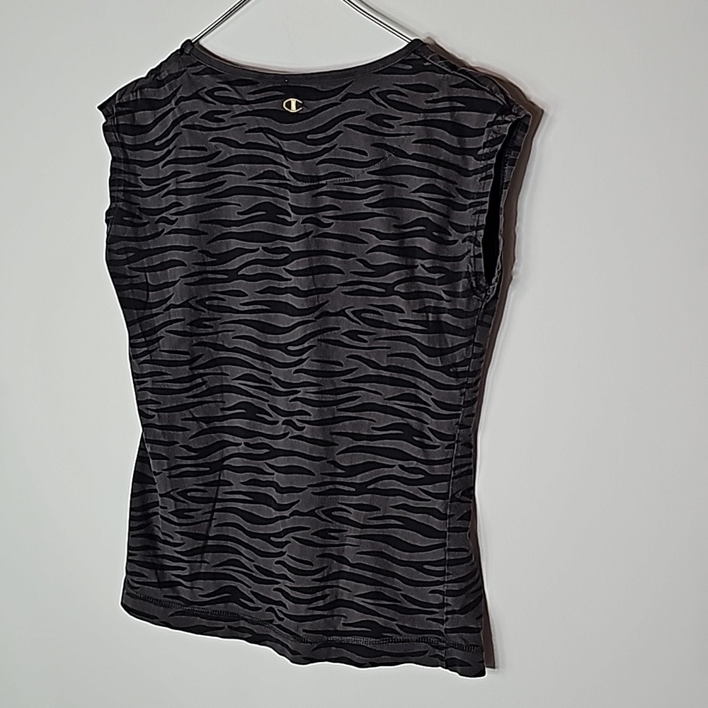 Champion black and gray size 10 sleeveless top - Picture 3 of 6